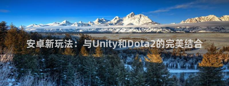 沐鸣2官网注册地址：安卓新玩法：与Unity和Dota2的完美结合